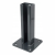 Fence post base 60x40 anthracite RAL 7016 galvanised 000-152 (1)