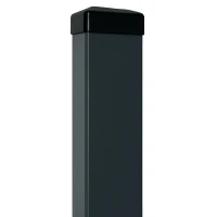 Fence post 60x40x1.2 mm, length 2.0 m, graphite RAL 7016