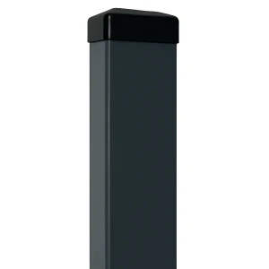 Fence post 60x40x1.2 mm, length 2.0 m, graphite RAL 7016