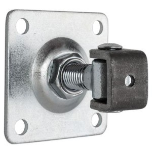 Adjustable hinge with escutcheon M16 80x80x3 (36)