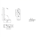 Beam angle bracket KB-2 100x50x50x4x 000-120 (2)