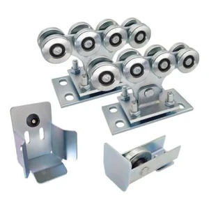 Trolley package for 68x68 profile + KIT accessories for sliding gates