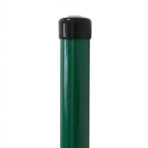 Fence post Fi 42.4x1.2, length 2.3 m, green RAL 6005