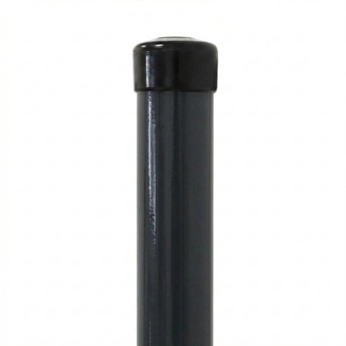Fence post Fi 48.3x1.5, length 2.3 m, graphite RAL 7016 000-227 (1)