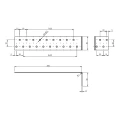 Anchor bracket KK1 40x200x40x2.0 mm 000-123 (2)
