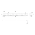 Anchor bracket KK3 40x400x40x2.0 mm 000-125 (2)