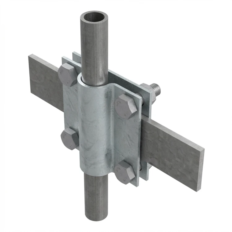 Earth clamp 2-plate rod; B up to 40 mm, dia 20 mm PV-24-03 (1)