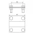 Earth clamp 2-plate rod; B up to 40 mm, dia 20 mm PV-24-03 (2)