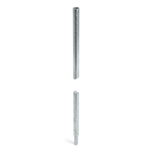 Sectional earth rod with Morse taper lock Fi16×1500 mm – hot-dip galvanised steel