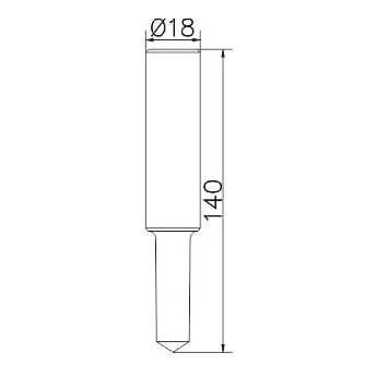 Ground Rod Driver Manual Hot-Dip Galvanised 18x140mm PV-24-02 (2)