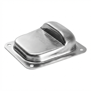 Bolt-down gate stop 158x138/H50 for swing gates