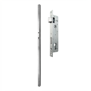 Post 40x40x1.5x1500 mm with cassette and lock 90/20