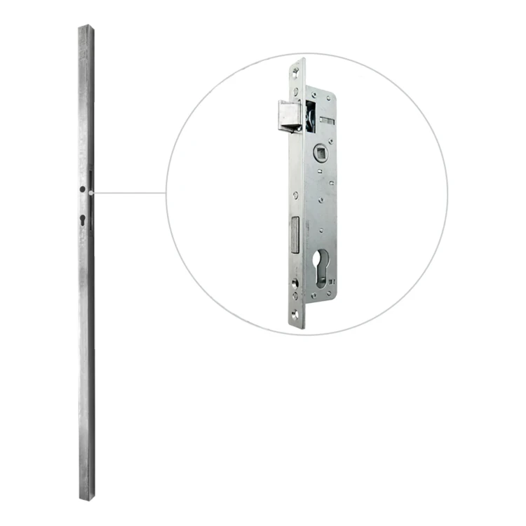 Post 40x40x1.5x1500 mm with cassette and lock 90/20 000-251 (2)