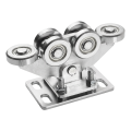 Running carriage for self-supporting sliding gates 80/6 steel rollers 000-254 (1)