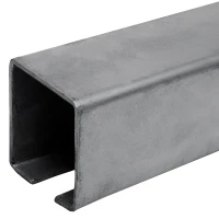C-channel rail for self-supporting sliding gates 80x80x27.5x5 mm 6000 mm