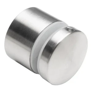 Point fixing for glass fi 50/30/M10x45, glass 8-21.52 mm, AISI 304, flat system, satin