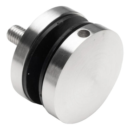 Point fixing for glass fi 50/8/M10x50, glass 8-17.52 mm, AISI 304, flat system, satin 000-266 (1)