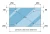 Glass canopy system M12, 3-piece, for pull rod fi 12mm, glass 8-17.52mm (aisi304, universal, satin) (10) 000-285 (5)