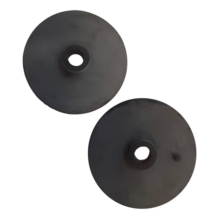 Glass canopy system M10 3-piece back plate fi 10 mm glass 8-17.52 mm AISI 304 satin 000-261 (3)