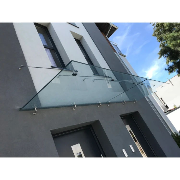 Glass canopy system M10 3-piece back plate fi 10 mm glass 8-17.52 mm AISI 304 satin 000-261 (6)