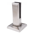 Vertical glass spigot clamp 50x50/100x100 mm glass 12-17.52 mm AISI 304 satin 000-291 (3)