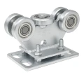 Running trolley 80 steel rollers for sliding gate with adjustment 5-roller 000-314 (1)