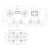Running trolley 80 steel rollers for sliding gate with adjustment 5-roller 000-314 (2)