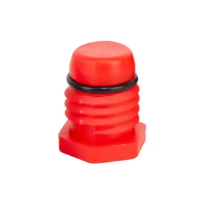 Pressure test plug for 20 mm pipes red