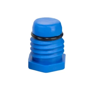 Pressure test plug for 20 mm pipes blue