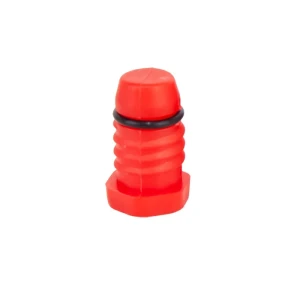 Pressure test plug for 16 mm pipes red