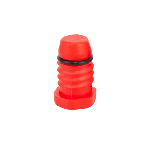 Leak test plug for 16 mm pipes red. 000-097 (1)