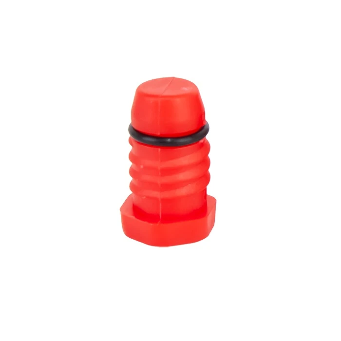 Leak test plug for 16 mm pipes red. 000-097 (1)