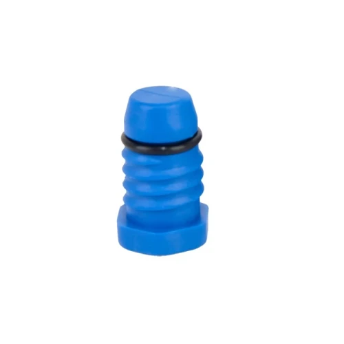 Leak test plug for 16 mm pipes blue. 000-096 (1)