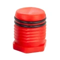 Leak test plug for 32 mm pipes red. 000-103 (1)