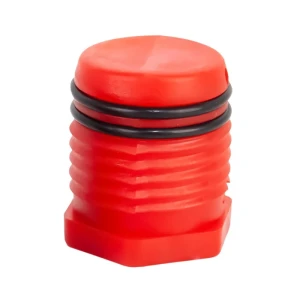 Pressure test plug for 32 mm pipes red