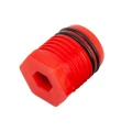 Leak test plug for 32 mm pipes red. 000-103 (2)