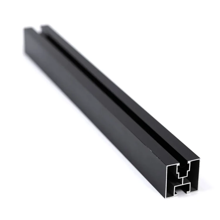 Aluminum profile 665cm 40x40 for hexagonal screw anodized PV-01-01-AN