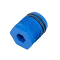 Leak test plug for 32 mm pipes blue 000-102 (2)