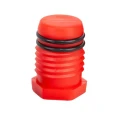 Leak test plug for pipes 25/26 mm red. 000-101 (1)