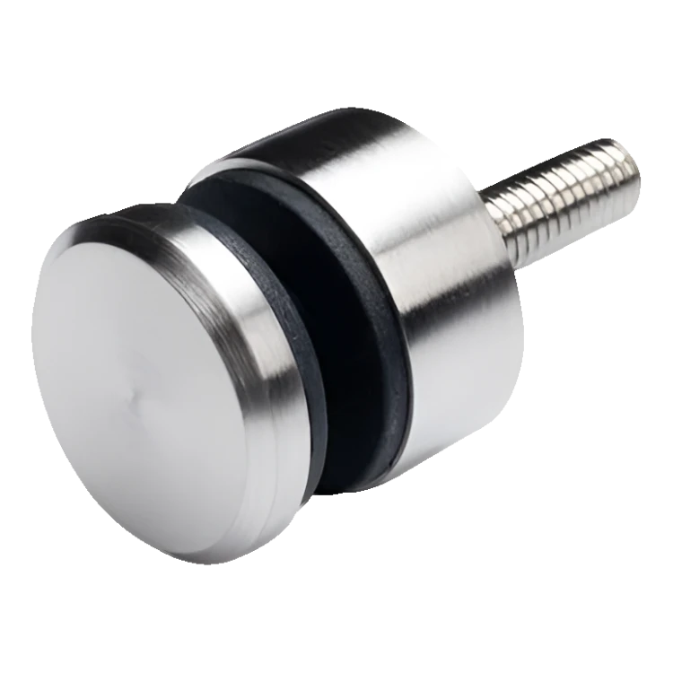 Point fixing for glass fi 30/13/M8x40 glass 6-12 mm AISI 304 flat system satin 000-295 (1)