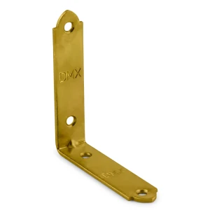 Mounting bracket KW 4 75x75x17x2.0 gold galvanised