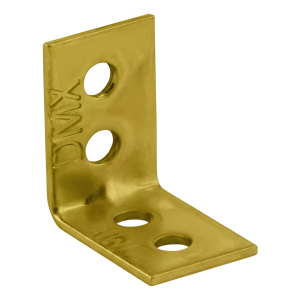 Angle bracket mounting connector KW 1 25x25x17x1.5 mm galvanised