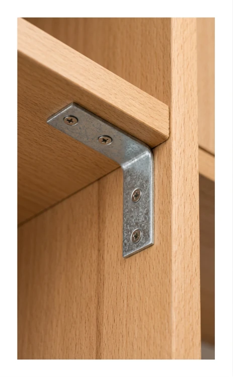 Furniture angle bracket KW 30 30x30x14x1.5 hot-dip galvanised 000-350 (2)