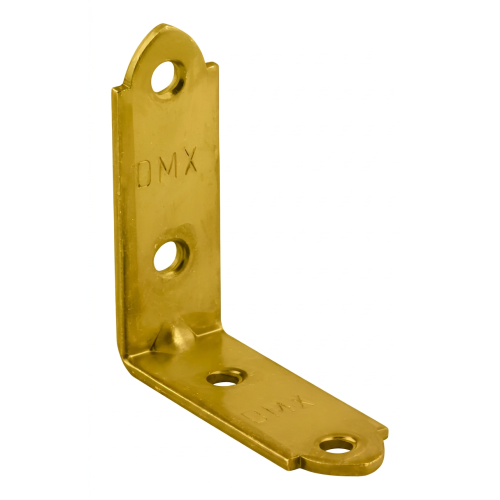 Mounting bracket KW 3 50x50x17x2.0 gold galvanised 000-348 (1)