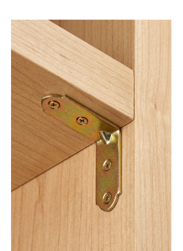 Mounting bracket KW 3 50x50x17x2.0 gold galvanised 000-348 (2)