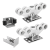 Sliding gate trolley pack: 2× trolley (9-roller, plastic) + accessories 000-252 (1)