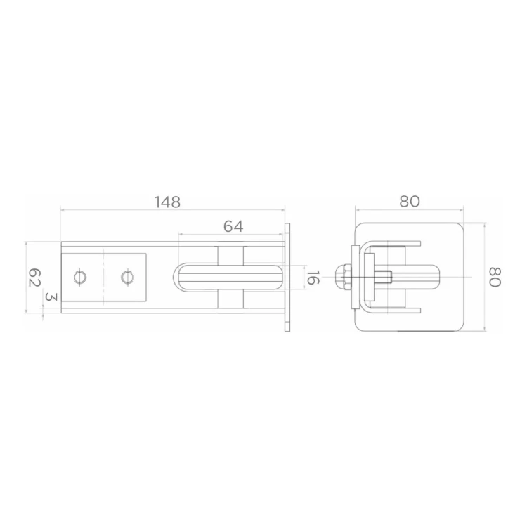 Sliding gate trolley pack: 2× trolley (9-roller, plastic) + accessories 000-252 (6)