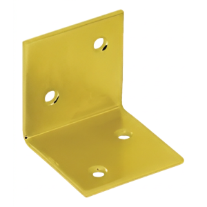 Wide angle bracket KS 2 40x40x40x1.5 gold zinc