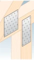 Perforated plate timber connector PP 9 80x200x2.0 000-366 (5)