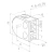 Glass holder 50x40x26 mm with pin, glass 6-10.76 mm, AISI 304, system 42.4, polished 000-264 (3)
